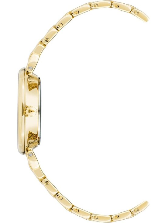 Anne Klein Women\'s Gold Analog Japanese Quartz Roman Numeral Bracelet Watch main image 6